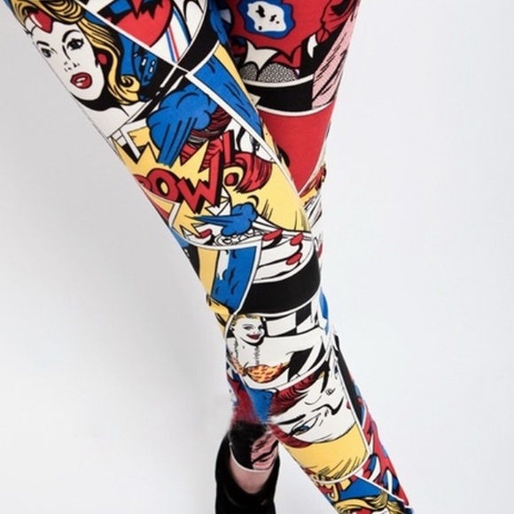 Kapow Comic Leggings - Picture 2 of 4